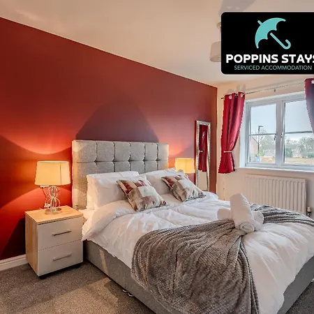 Quiet House, Prkg-3 Cars, Contractors & Families, York Centre 10Mins *